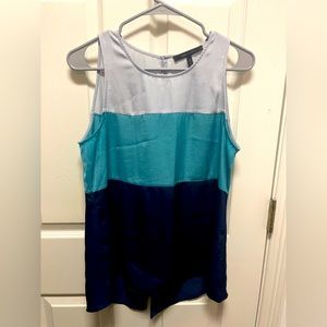 BCBG MaxAzria tricolor block tank size M